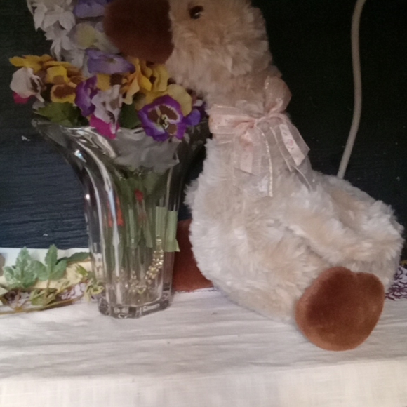 Walmart Tan Swan Goose Duck Bird Plush 16" Stuffed Animal Toy - Picture 2 of 3